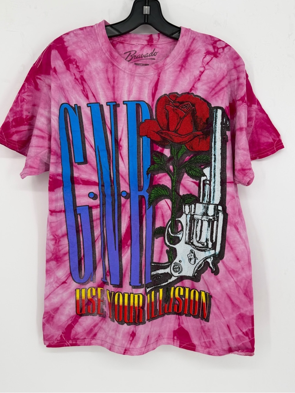 Guns N' Roses Tie Dye Graphic Band T-Shirt